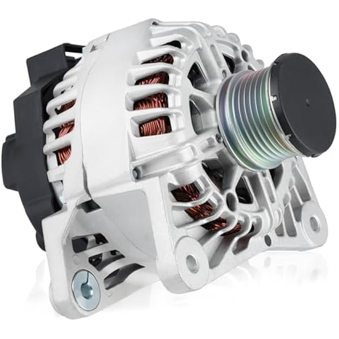Farrme 11673 Car Alternators Fit for Nissan Sentra 2013-2019 L4 1.8L Automotive Replacement Alternators 11673N, 23100-3SH2B, 231003SH2B, 2611855B, FG12T039, AVA0169, 400-40136 110 Amp, 6-Groove Pulley - Image 1