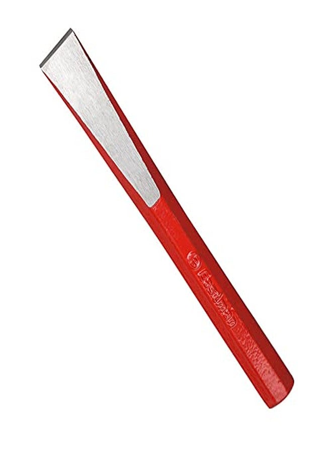 Eastman Chisels Set Of 1Pcs, 16X22X200 Mm, Cutting Edge Octogonal Chisel Drop Forges (Red And Silver) - E-2038 - Image 4