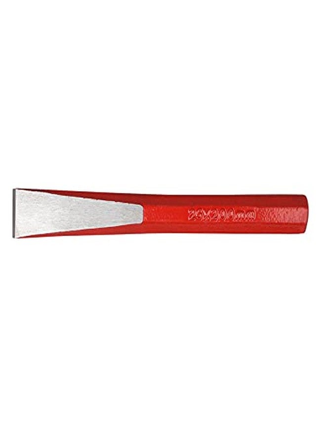 Eastman Chisels Set Of 1Pcs, 16X22X200 Mm, Cutting Edge Octogonal Chisel Drop Forges (Red And Silver) - E-2038 - Image 2