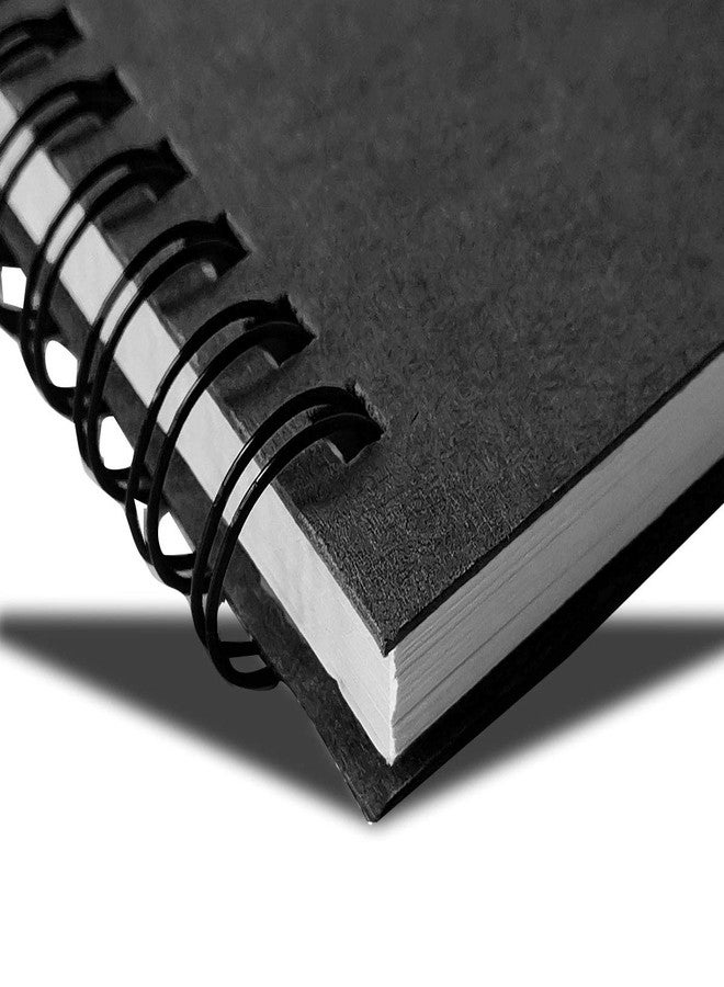 TWINKLE Spiral Notebooks, Ruled Notebooks, Thick Paper, 60 Sheets, 10" X7”, 2 Pack (Black, Line) - Image 3