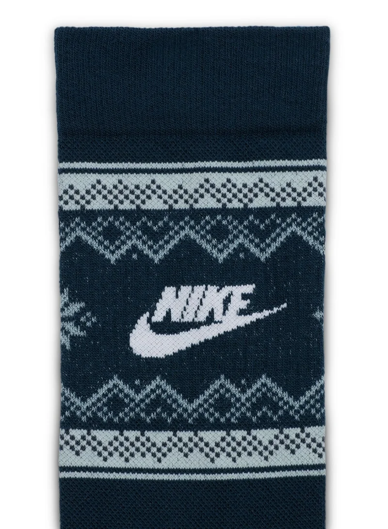 Nike  Nike Everyday Essentials Fair Isle Crew Socks  | Best Price UAE