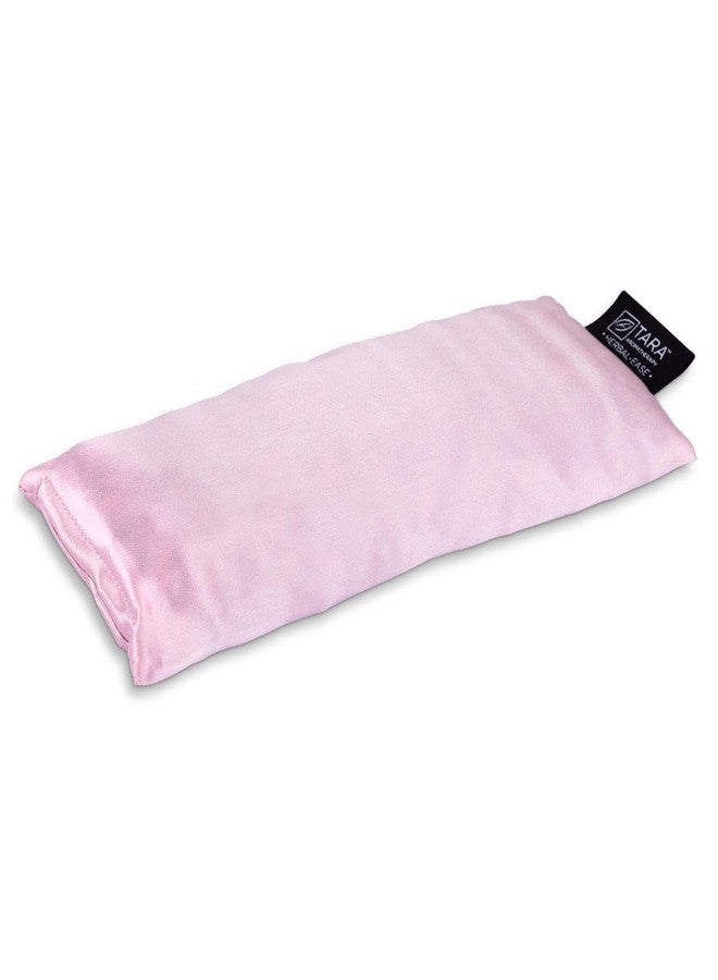 TARA Spa Therapy Aroma Wellness Aromatherapy Silk Eye Pillow, Relaxation Sooth Eye Strain, Love, Pink - Image 2
