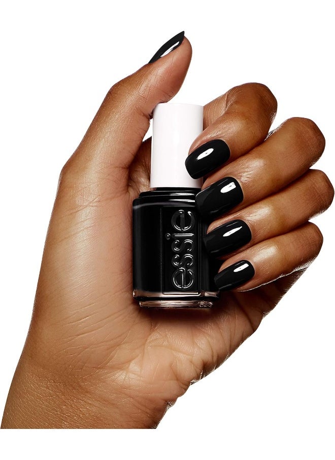 essie - Nail Polish, Licorice, Black, 13.5 ml - Image 1