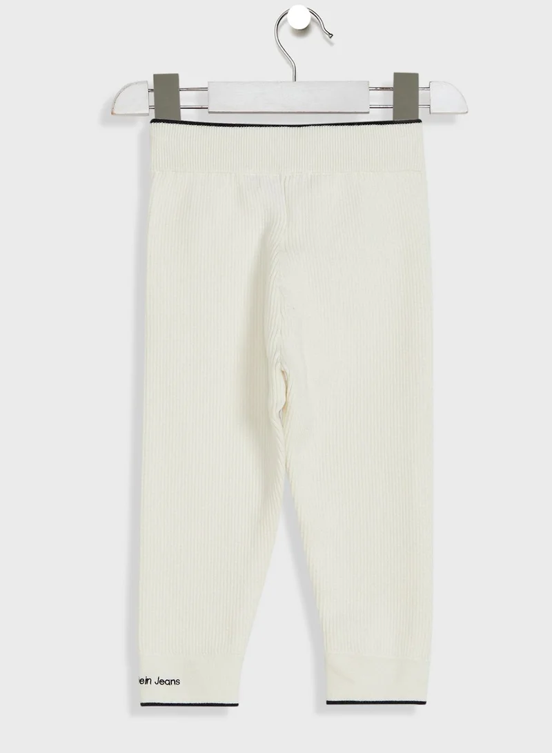 Calvin Klein Jeans Kids Contrast Sweatpants