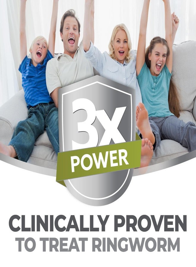 Terrasil علاج التينيا تيراسيل للبشر - كريم مضاد للفطريات للتينيا للبالغين والأطفال، كريم كلوتريمازول 1% مثبت سريرياً (1.7 أونصة)  - Image 2