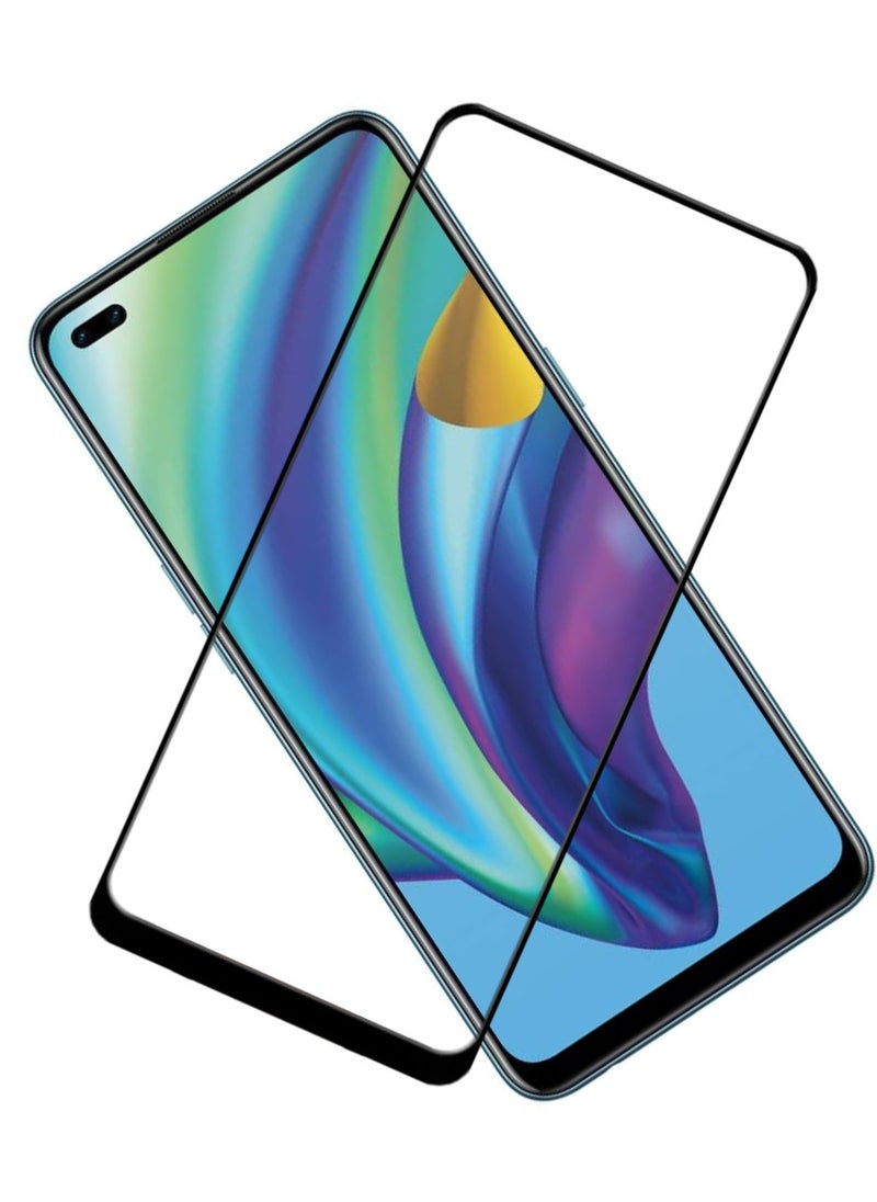 ACLIX Antistatic ESD Dustproof Premium Quality High Definition Tempered Glass Screen Protector Designed For Oppo A93 - Image 1