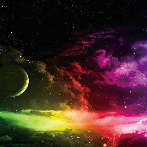 Benvo Extended Mouse Pad Large Gaming Mouse Pad- 35.4x15.7x0.12 inch Computer Keyboard Mouse Mat Non-Slip Mousepad Rubber Base and Stitched Edges for Game Players, Office, Study, Aurora Light Pattern - Image 5