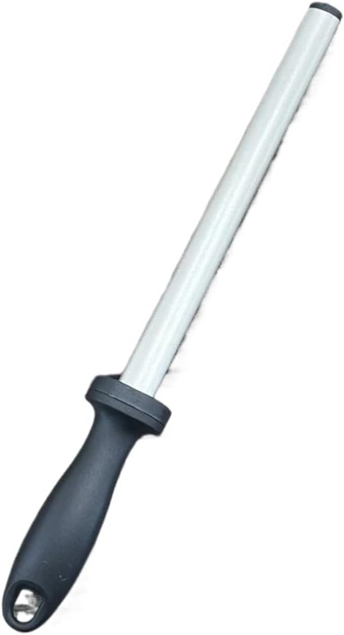 Steel Stick Rod Knife Sharpener Honing Sharpening Carbon Stone For Kitchen(10inch-G-Diamond) - Image 1