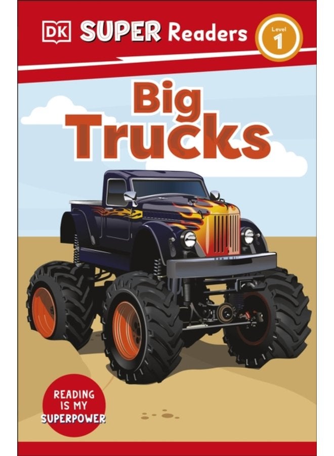 DK Super Readers Level 1 Big Trucks - Paperback