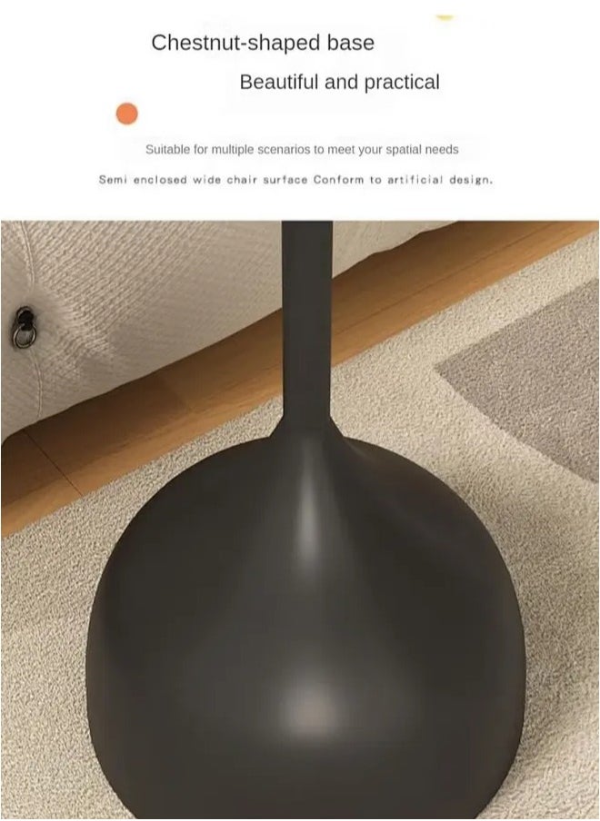 Snooe - Coffee Table, Nordic Sofa Side Decorative Small Space Living Room Bedroom Patio, Vintage Metal End Table, Metal Iron Outdoor Round Table Weather Resistant Anti-Rust Outdoor - Image 1