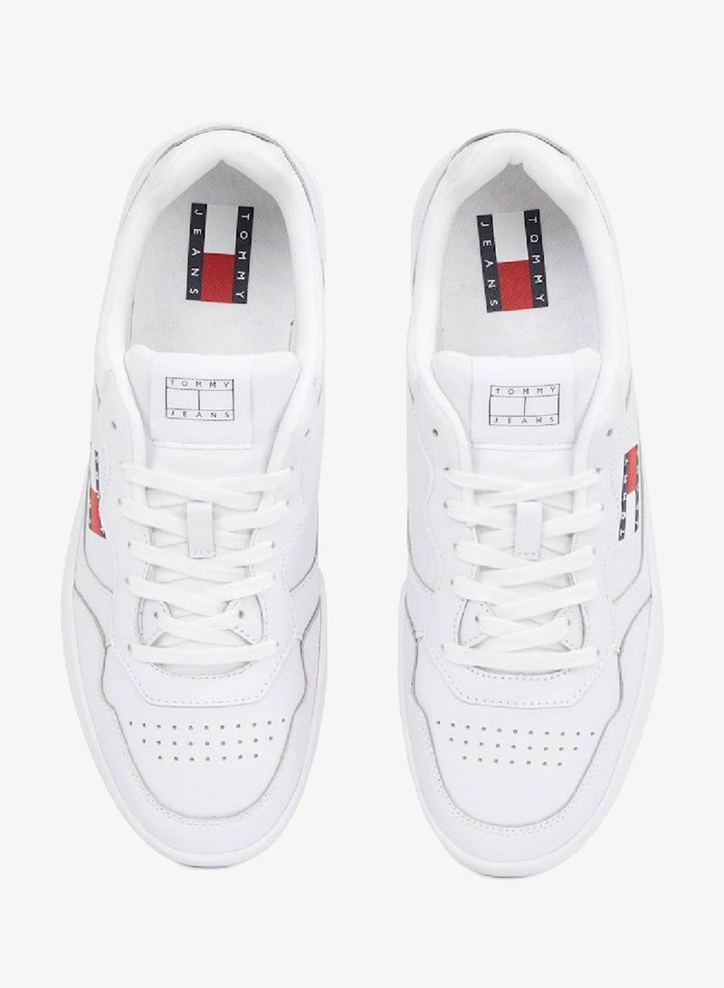 TOMMY JEANS Leather Sneakers - Image 4
