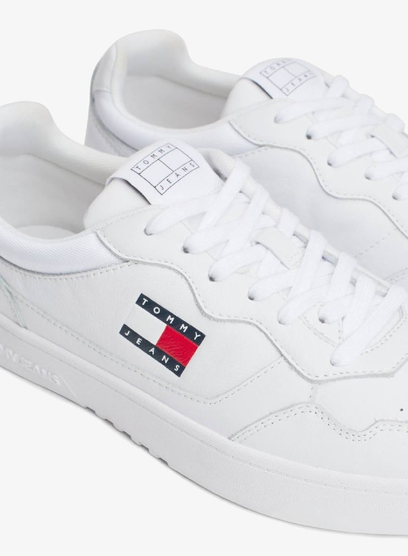 TOMMY JEANS Leather Sneakers - Image 5