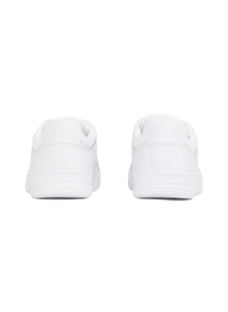 TOMMY JEANS Men's Cupsole Sneakers - Leather, White