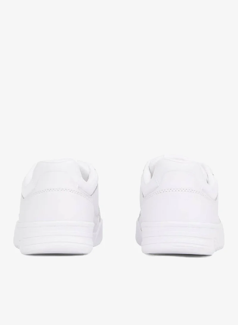 TOMMY JEANS White Leather Sneakers for Men | Best Price UAE