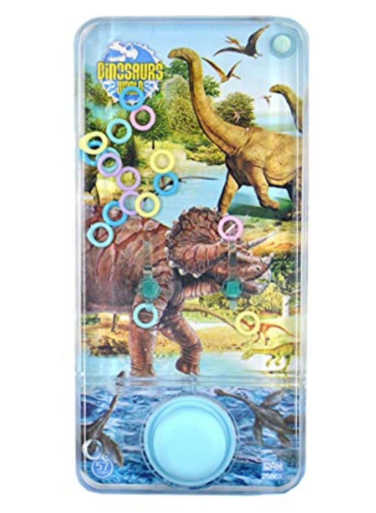 Vitacelli 3-Piece Handheld Water Game Dinosaur Theme Toss Ring Game Toy For Kids Retro Classic Game  - Image 2