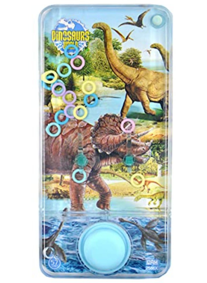 Vitacelli 3-Piece Handheld Water Game Dinosaur Theme Toss Ring Game Toy For Kids Retro Classic Game  - Image 3