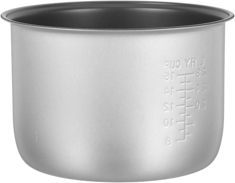 Pretyzoom Rice Cooker Inner Pot Replacement, Non-Stick Aluminum Cooking Bowl With Scale For Home Kitchen Cooking - Image 1