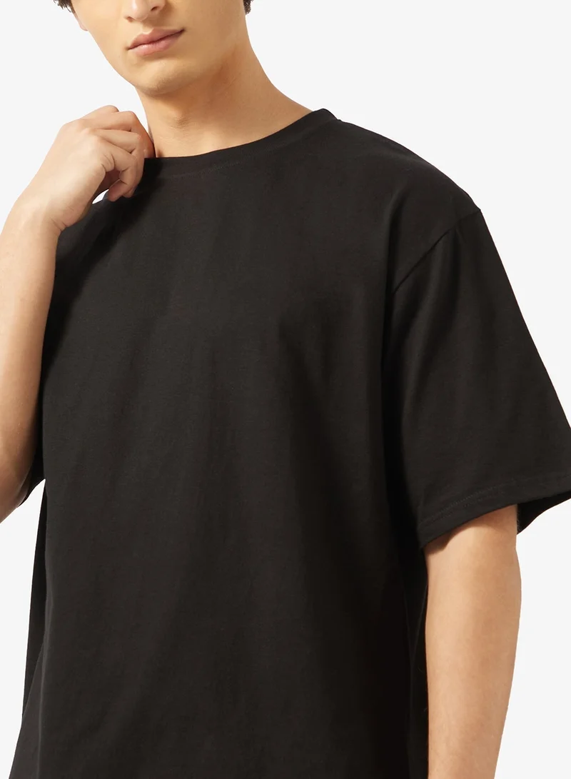 Seventy Five Basics  Pack of 3 Oversized T-Shirt for Men | Best Price UAE
