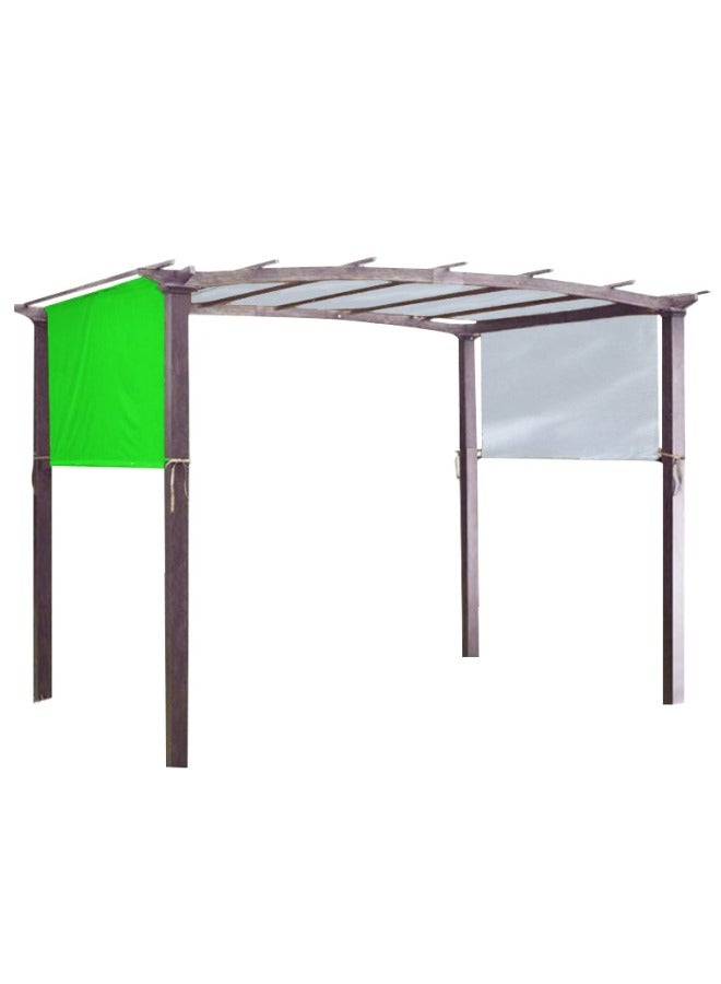 Waterproof Pergola Covers - Pergola Replacement Canopy - Universal Replacement Canopy for Pergola,Garden Sun Shade Sail  205*78.8 inch（Green)