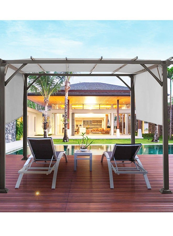 Waterproof Pergola Covers - Pergola Replacement Canopy - Universal Replacement Canopy for Pergola,Garden Sun Shade Sail  205*78.8 inch（Green)