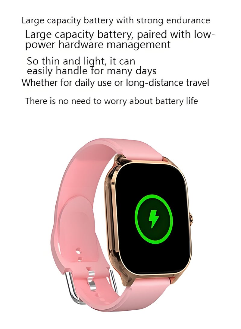 Smart watch 2.01inch Bluetooth call health monitoring message reminder H9 watch - Image 4