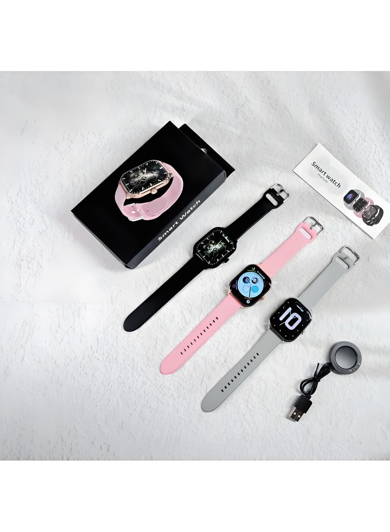 Smart watch 2.01inch Bluetooth call health monitoring message reminder H9 watch - Image 1