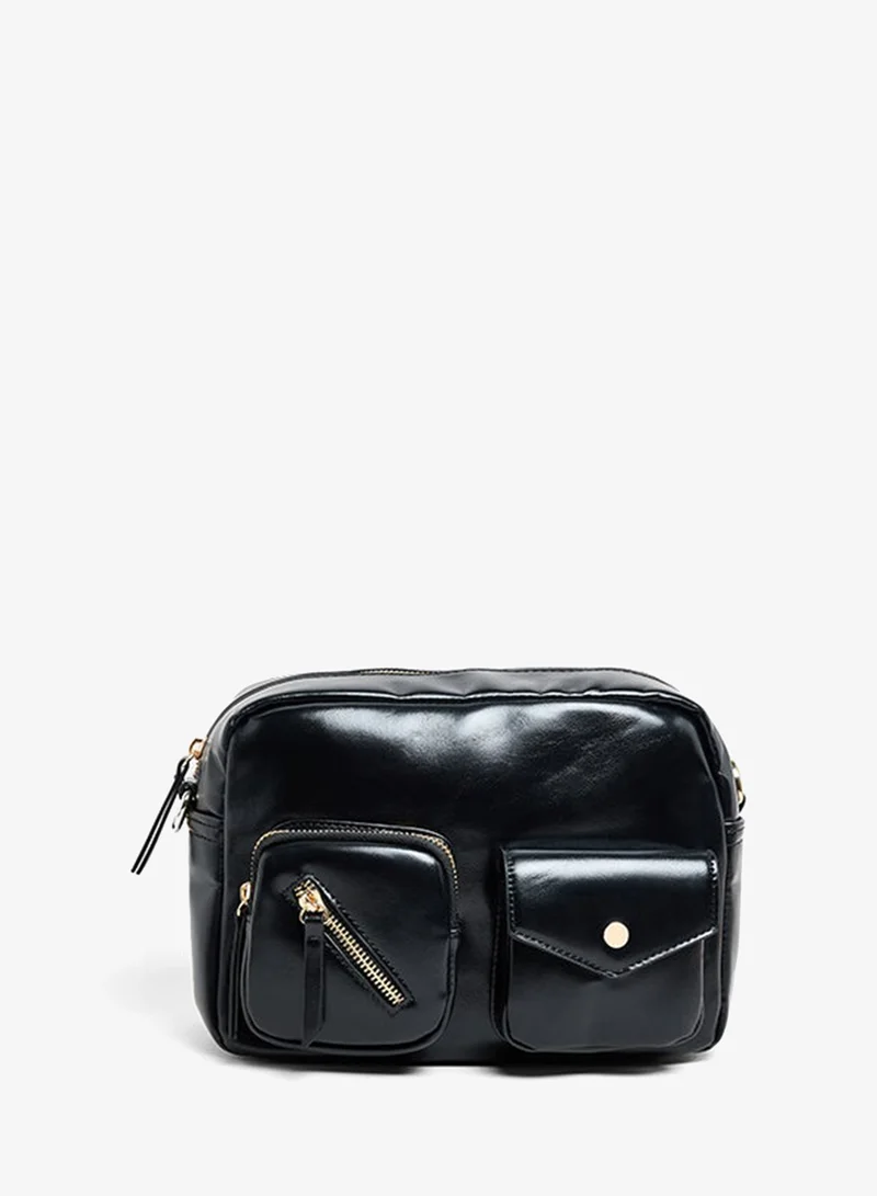 R&B Solid Crossbody Bag