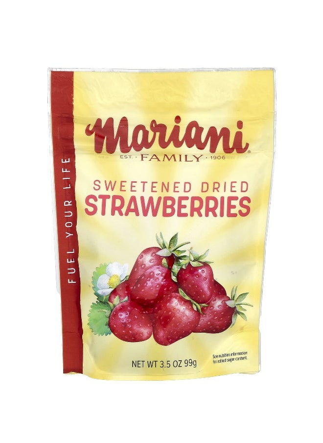 Mariani Dried Fruit Mariani Dried Fruit, Sweetened Dried Strawberries, 3.5 oz (99 g)  - Image 1