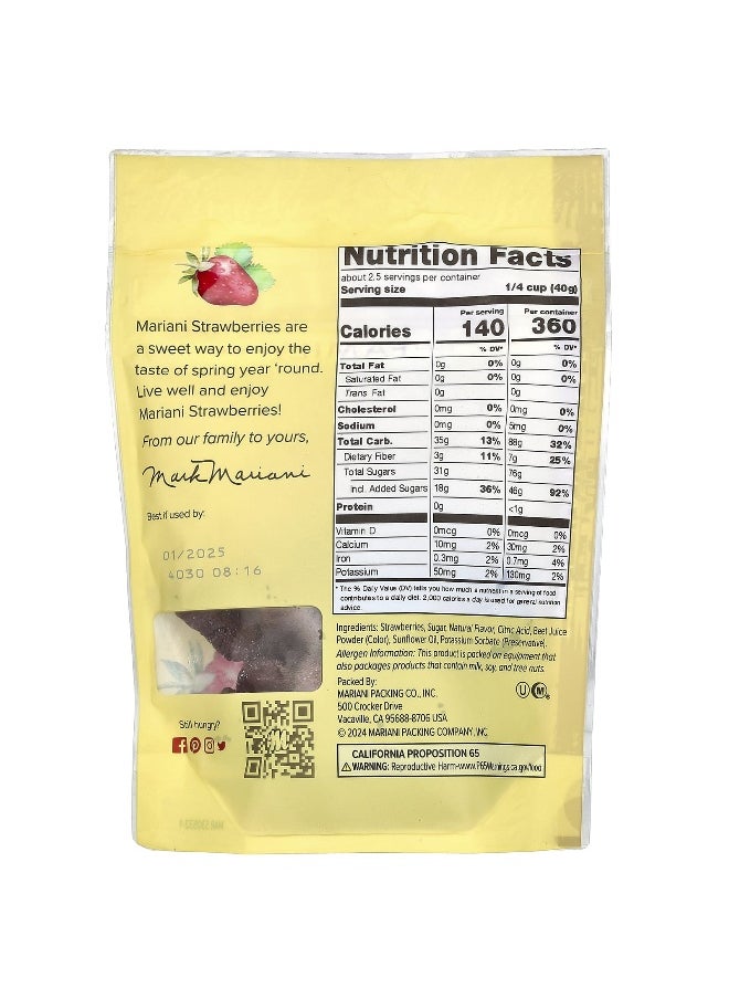 Mariani Dried Fruit Mariani Dried Fruit, Sweetened Dried Strawberries, 3.5 oz (99 g)  - Image 2