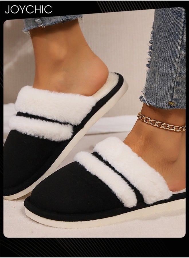 Joychic Autumn and Winter Bedroom Slipper for Women and Men Home Non-slip Warm Slipper  - Image 3