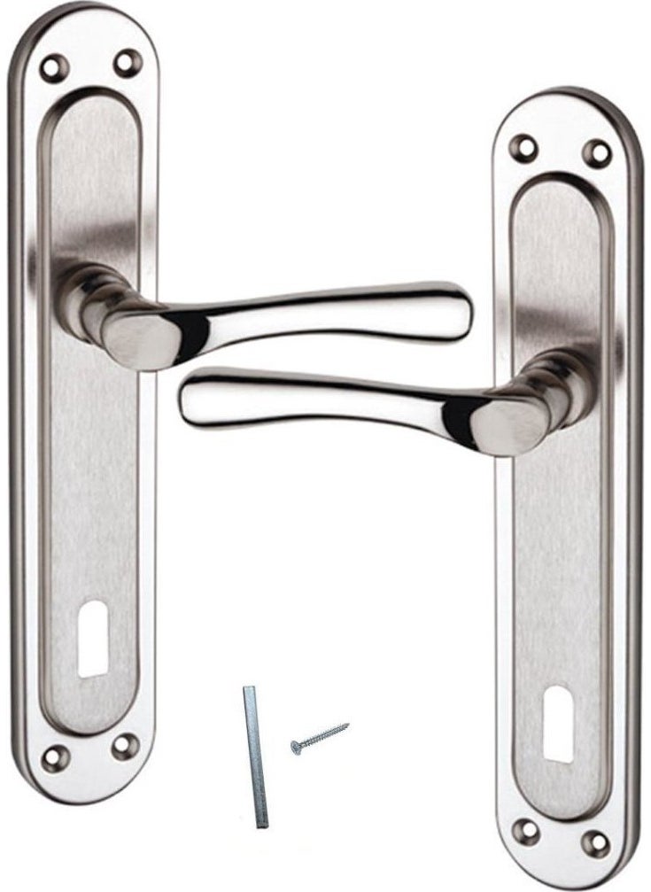 Sofuoğlu Kumru Nickel Satin Door Handle Room - Interior Door 