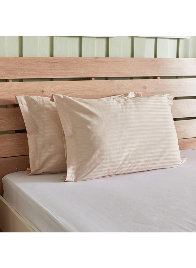 Home Box Hamilton 2-Piece Pillowcase Set with Flange 75 x 50 cm  - Image 1