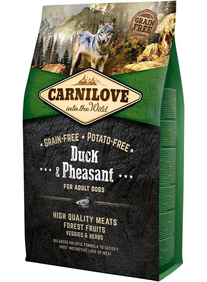 Carnilove Duck & Pheasant For Adult Dogs 4kg