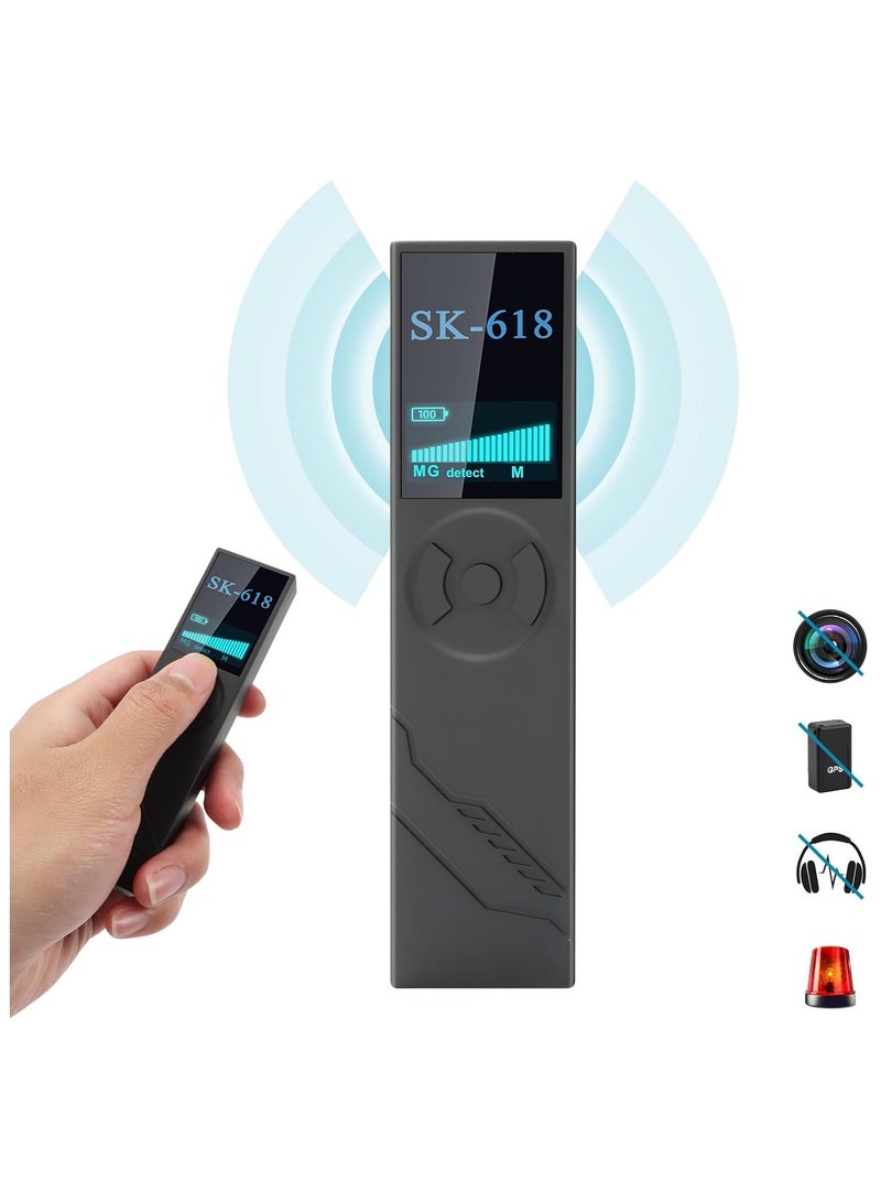 LAESO Hidden Camera Detectors, Anti-Spy Detector, GPS Tracking Detector, Bug Detector, RF Signal Detector, Listening Device Detector, Camera Scanner, Hidden Device Detector for Trave,Car,Hotel,Home,Office - Image 1