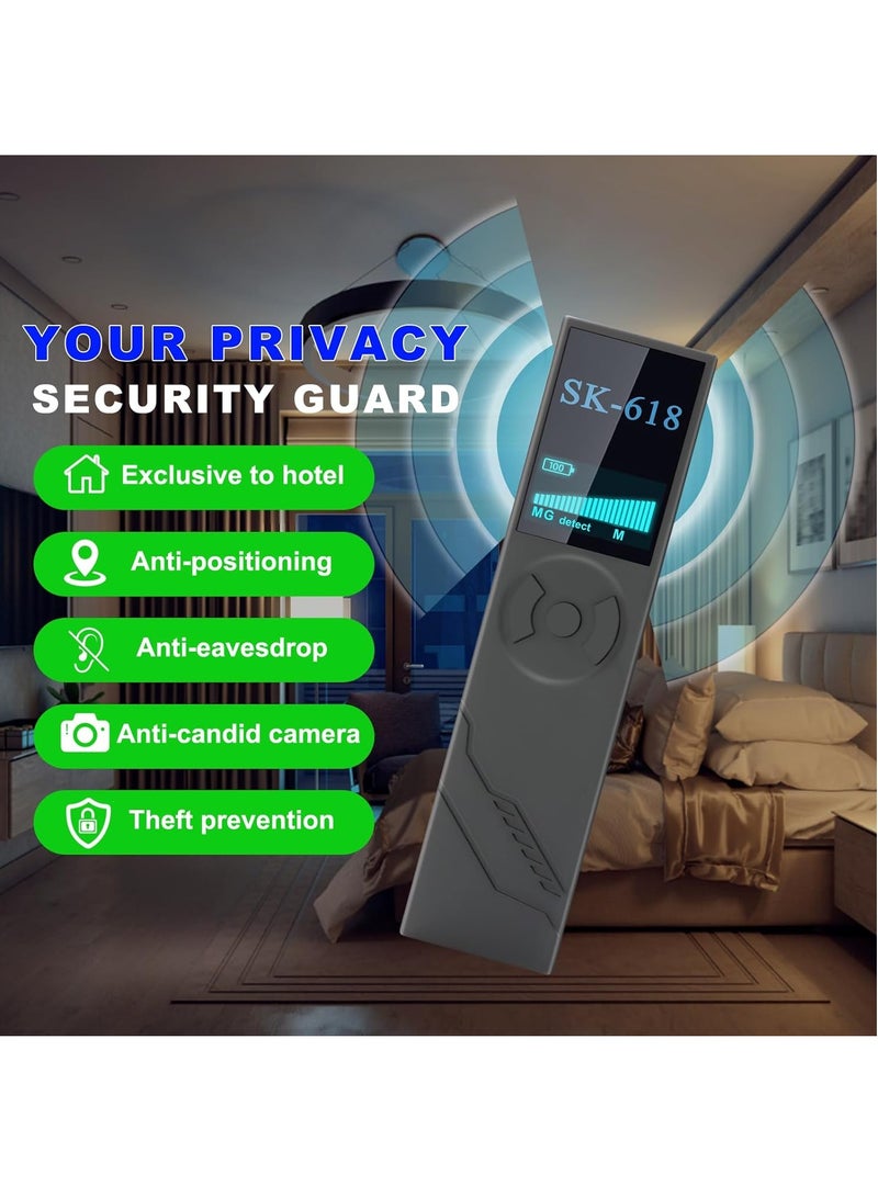 LAESO Hidden Camera Detectors, Anti-Spy Detector, GPS Tracking Detector, Bug Detector, RF Signal Detector, Listening Device Detector, Camera Scanner, Hidden Device Detector for Trave,Car,Hotel,Home,Office - Image 2