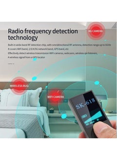 LAESO Hidden Camera Detectors, Anti-Spy Detector, GPS Tracking Detector, Bug Detector, RF Signal Detector, Listening Device Detector, Camera Scanner, Hidden Device Detector for Trave,Car,Hotel,Home,Office  - Image 4