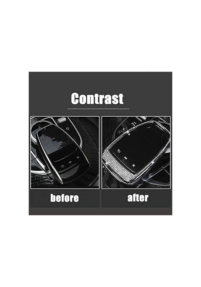 Wivplex Bling Diamond Center Control Mouse Panel Trim for Mercedes-Benz - Image 4