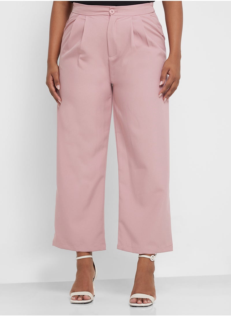Ella Plus High Waisted Tailored Pants  - Image 2