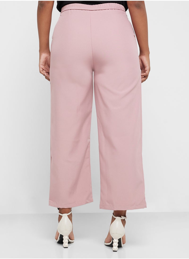 Ella Plus High Waisted Tailored Pants  - Image 3