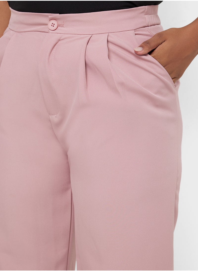 Ella Plus High Waisted Tailored Pants  - Image 4