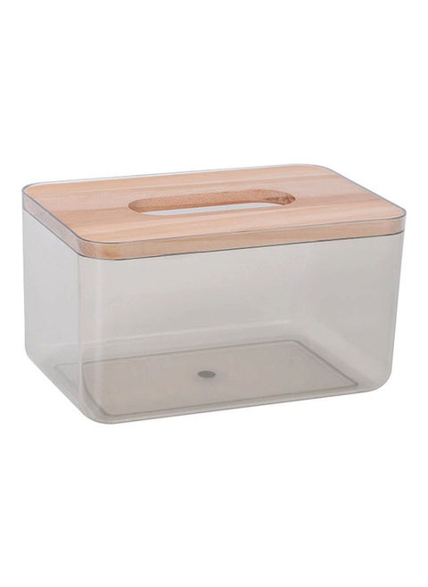 Paper Towel Dispenser Grey/Beige 18x10x11.5cm