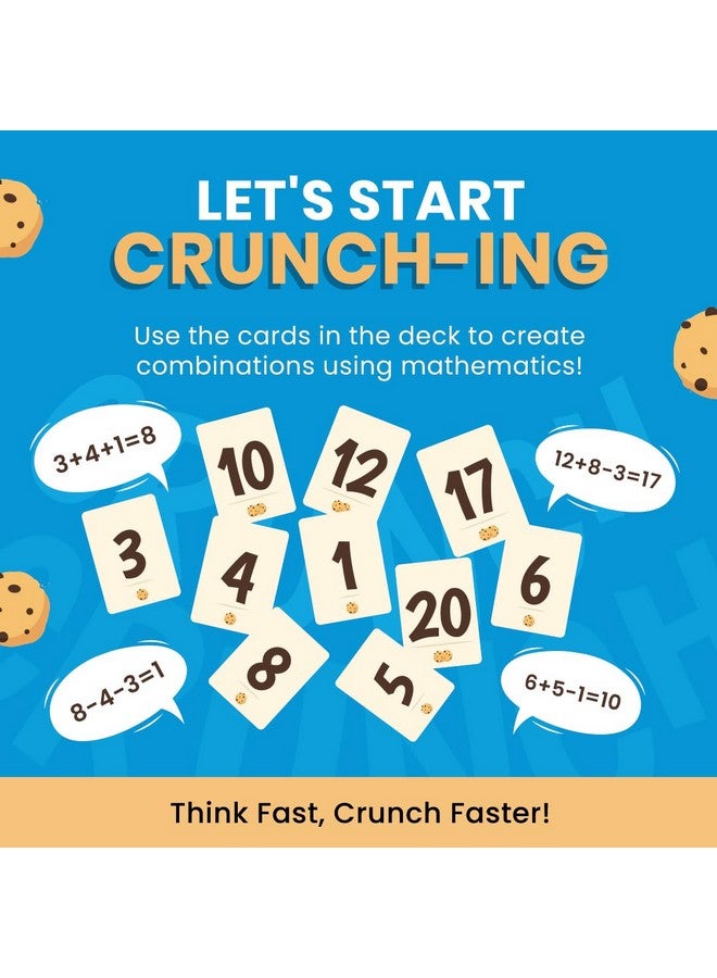 بينكا لعبة بينكا فليتر كرانش للرياضيات، لعبة بطاقات رياضية ممتعة لجميع الأعمار | لعبة عائلية سريعة للأطفال والمراهقين والبالغين | لعبة جمع وطرح | مناسبة للأعمار من ٥، ٦، ٧، و٨ سنوات (من ٢ إلى ٤ لاعبين) - Image 4
