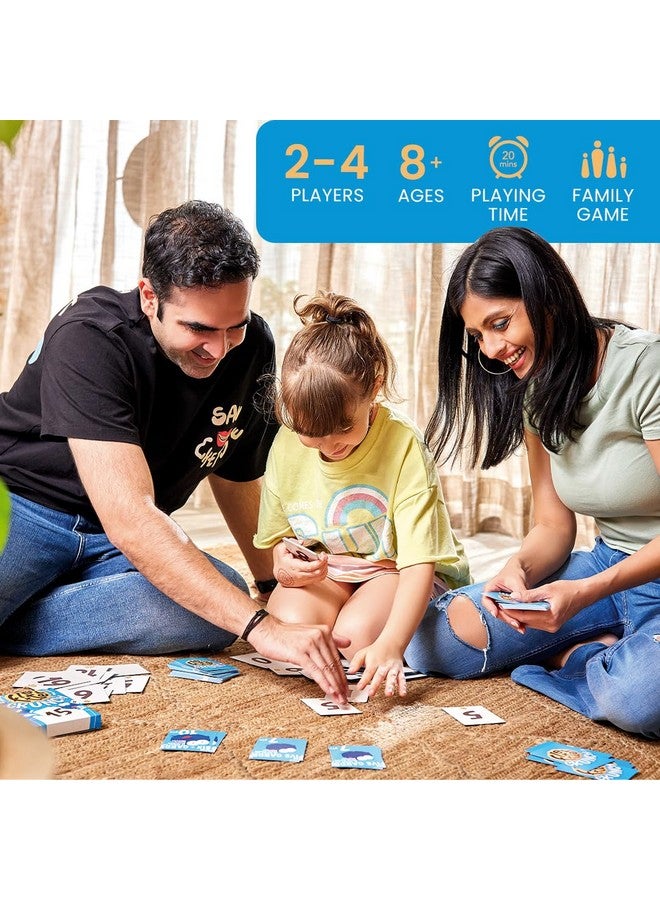 بينكا لعبة بينكا فليتر كرانش للرياضيات، لعبة بطاقات رياضية ممتعة لجميع الأعمار | لعبة عائلية سريعة للأطفال والمراهقين والبالغين | لعبة جمع وطرح | مناسبة للأعمار من ٥، ٦، ٧، و٨ سنوات (من ٢ إلى ٤ لاعبين) - Image 3