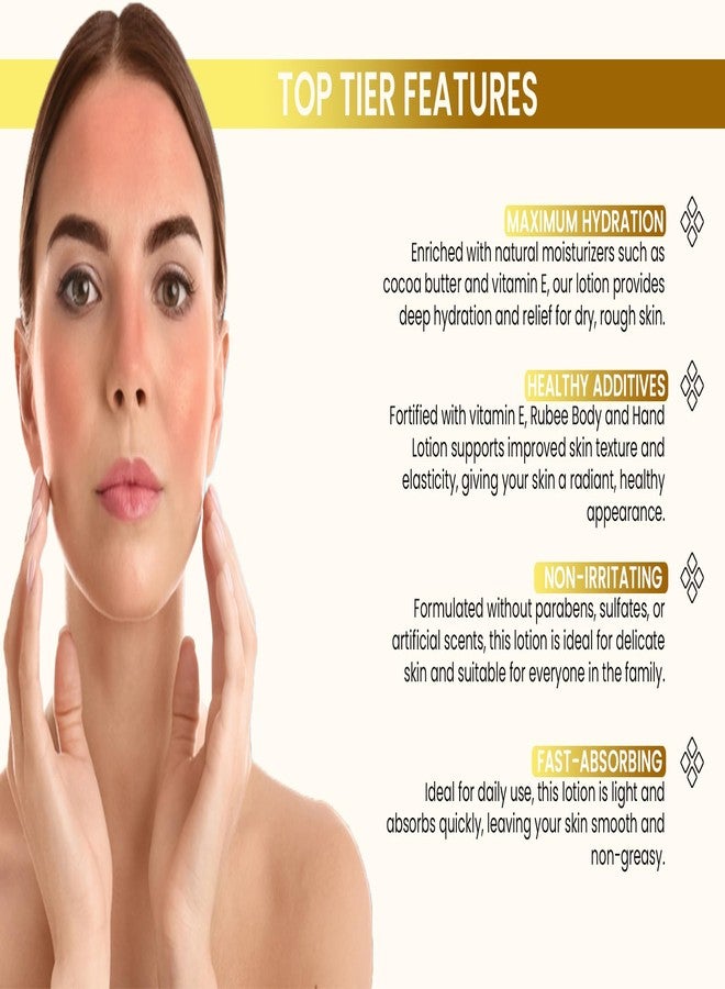 Rinju Body & Hand Lotion - Pack of 12 Non-Greasy Lotion for Women & Men - 2 Oz Body Lotion for Extremely Dry Skin - Vitamin E Daily Moisturizer & Protectant - Soothes & Softens Skin - Image 4
