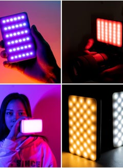 Y&D RGB Video Light, Portable LED Camera Light Panel 0-360 Full Color, CRI 95+ 2500-9000K DSLR Lighting for Vlogging, Photography, Conference  - Image 4