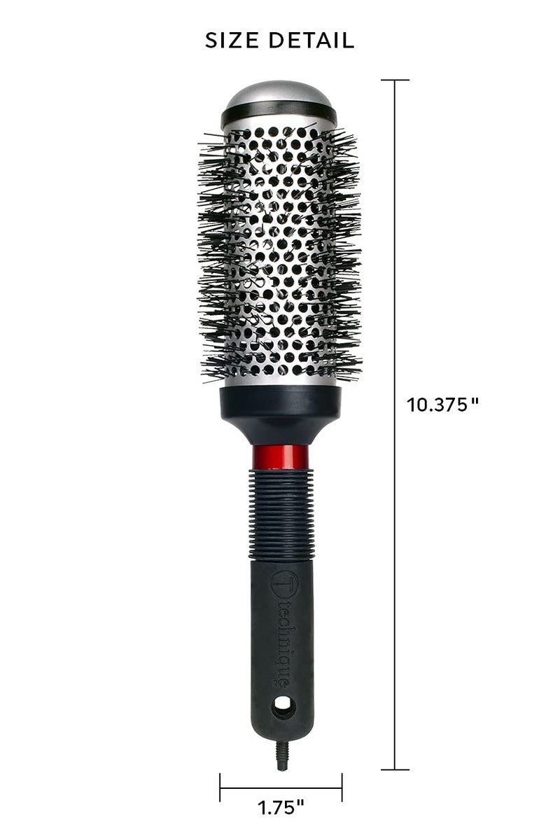 Cricket Technique Thermal Hair Brush #370 1.75â€ for Blow-Drying, Curling, and Styling â€“ Heat-Retaining Barrel with Anti-Static Tourmaline Bristles, Round Thermal Brush, Ideal for All Hair Types - Image 2