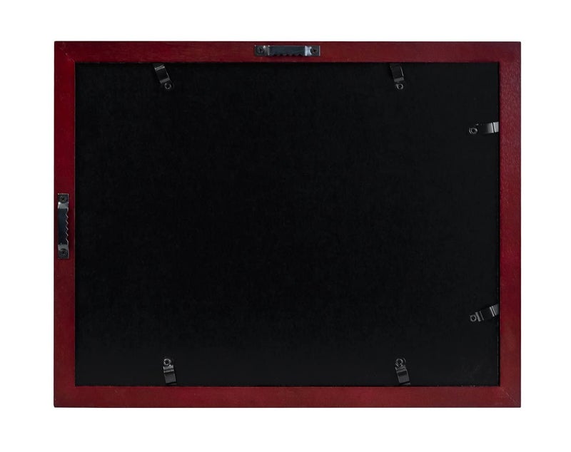Americanflat 11x14 Diploma Frame with Shatter-Resistant Glass - Use as 8.5x11 Frame with Mat or Display 11x14 Documents Without Mat - Legacy Collection - Certificate Frames for Wall - Mahogany - Image 5