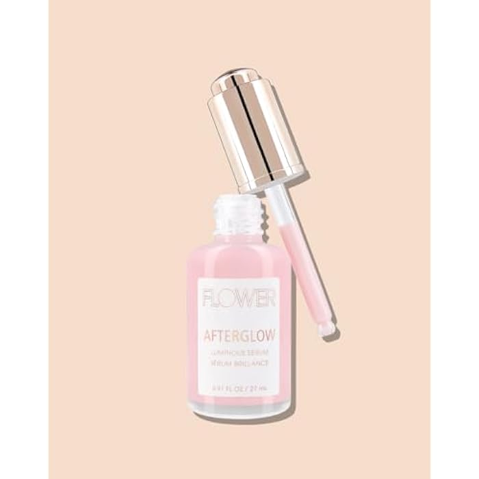 FLOWER BEAUTY By Drew Barrymore Afterglow Luminous Serum for Glowing Skin with Hyaluronic Acid + Niacinamide - Skin Care Facial Serum - Moisturizing + Illuminating - Image 2