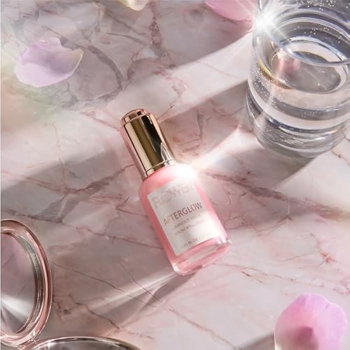 FLOWER BEAUTY By Drew Barrymore Afterglow Luminous Serum for Glowing Skin with Hyaluronic Acid + Niacinamide - Skin Care Facial Serum - Moisturizing + Illuminating - Image 5