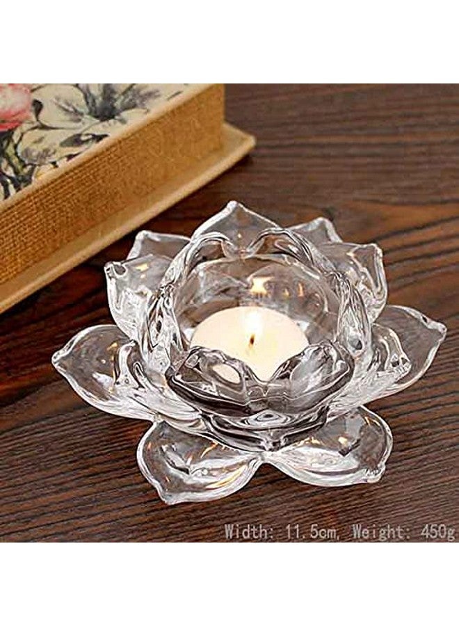 BRIGHTAIL INFRA BRIGHTAIL INFRA 1 pcs of Lotus Tealight Candles Holders Resin Mold Flower Candlestick Epoxy Casting Silicone Molds Lotus Storage Box Mold for DIY Candlestick, Jewelry Box, Candy Tray  - Image 3